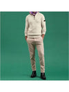 BRAILLE half zip up knit ivory - PEUTEREY - BALAAN 5