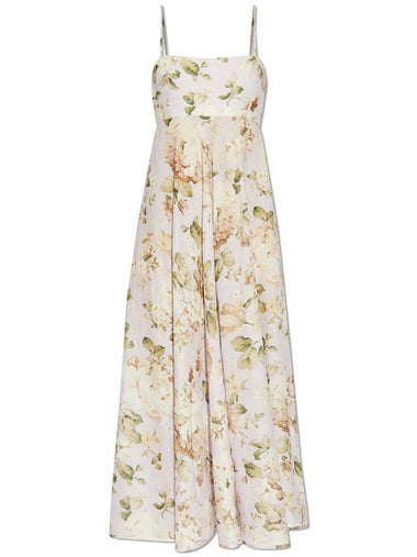 Zimmermann Dress With Floral Pattern, Women's, Purple - ZIMMERMANN - BALAAN 1