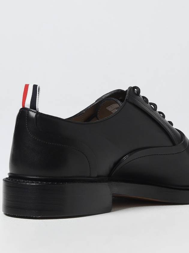 Vitello Captoe Leather Oxford Black - THOM BROWNE - BALAAN 3