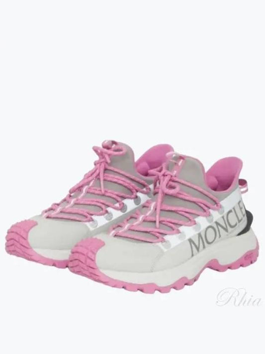 Trailgrip Lite 2 Low Top Sneakers Grey Pink - MONCLER - BALAAN 2
