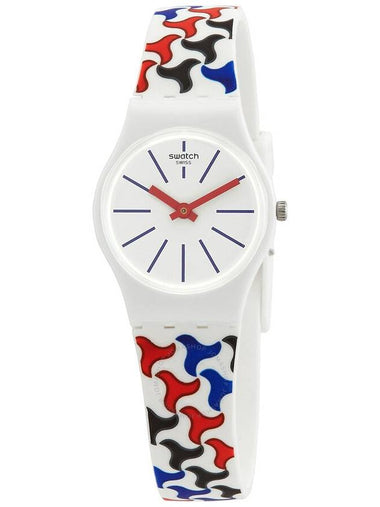 Swatch Pattu Quartz White Dial Ladies Watch LW156 - SWATCH - BALAAN 1