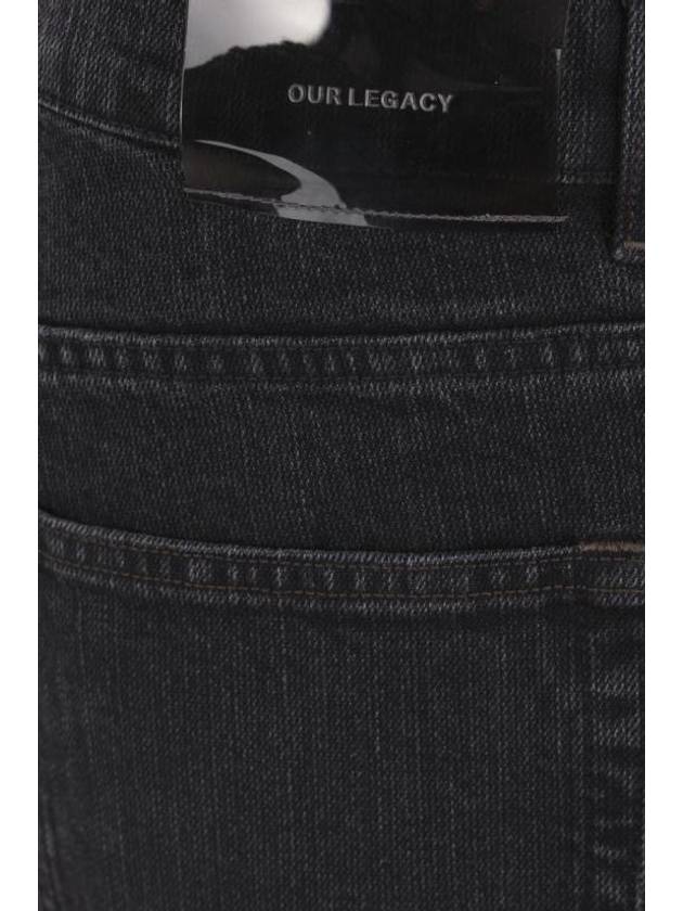 Third Cut Chain Twill Jeans Black - OUR LEGACY - BALAAN 4