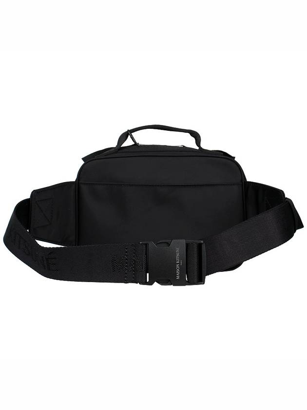 Traveler Belt Bag Black - MAISON KITSUNE - BALAAN 6