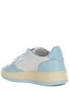 Men's Medalist Low Leather Sneakers Blue - AUTRY - BALAAN 3