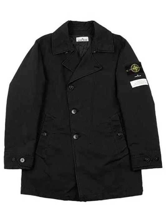 David TC Logo Patch Jacket Dark Grey - STONE ISLAND - BALAAN 2