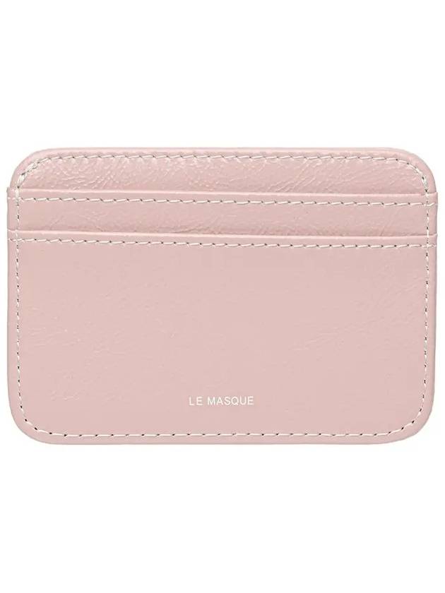 Daisy Slim Mini Transportation Card Wallet Baby Pink - LE MASQUE - BALAAN 4