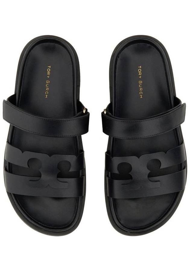 Tory Burch Leather Sandal - TORY BURCH - BALAAN 3