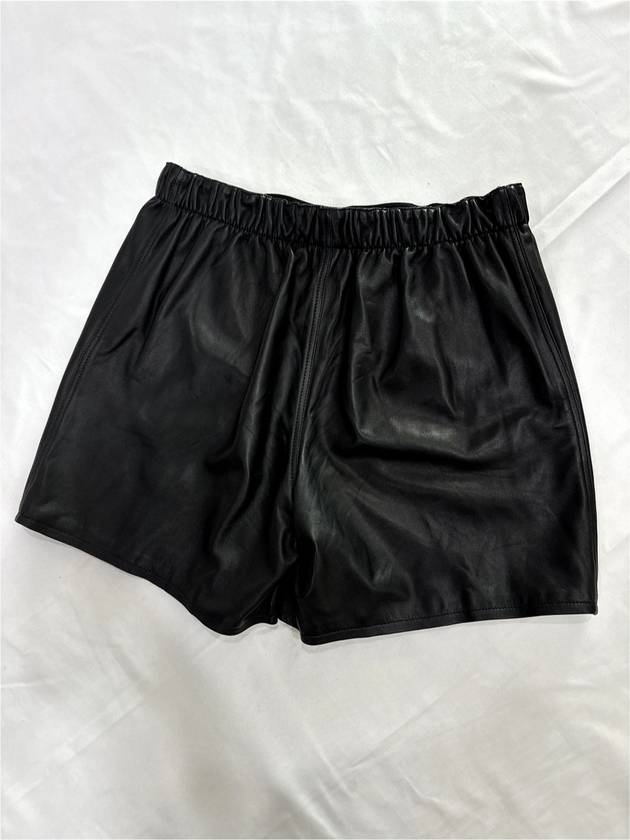 LRG CH Men s Floral Cross Thong Leather Lambskin Shorts - CHROME HEARTS - BALAAN 6