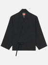 Kimono Jacket Black - KENZO - BALAAN 4