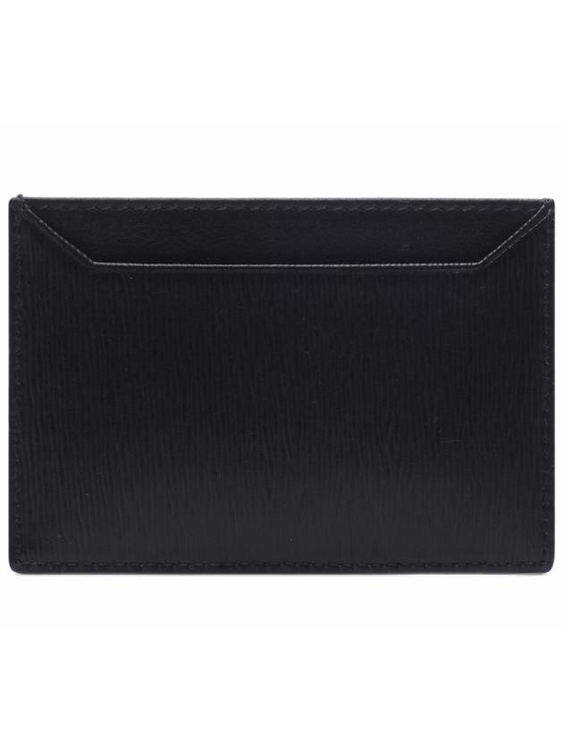 Vitello Gold Logo Card Wallet Black - PRADA - BALAAN 5