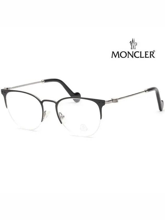 Eyewear Oval Eyeglasses Black - MONCLER - BALAAN 2