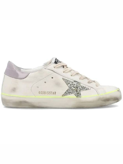 Superstar Lila Tab Low Top Sneakers White - GOLDEN GOOSE - BALAAN 2