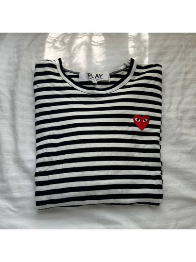 Striped Red Wappen Long Sleeve Dangara AZ T163 - COMME DES GARCONS - BALAAN 2