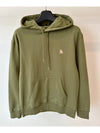 Hooded Sweatshirt LM00706KM0001 Olive Khaki L XL - MAISON KITSUNE - BALAAN 1