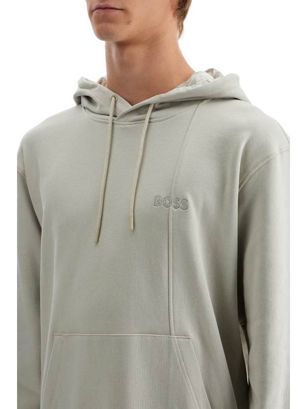 hooded sweatshirt with - HUGO BOSS - BALAAN 4