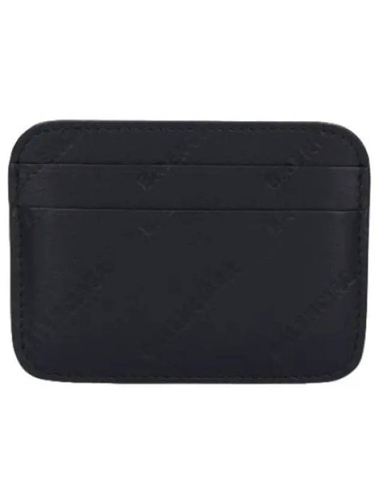 Everyday Card Holder Black Wallet - BALENCIAGA - BALAAN 1