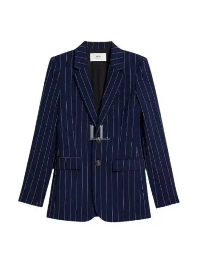 Two Button Blazer Jacket Blue - AMI - BALAAN 2