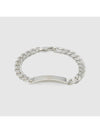 Diagonal Interlocking G Bracelet YBA774054001 Silver - GUCCI - BALAAN 2