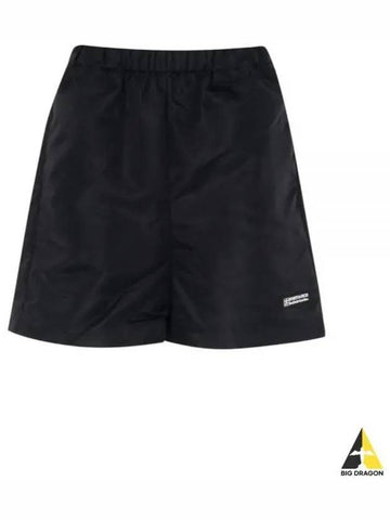 24 Good Health Nylon Short BlackWhite SH017S405GB Shorts - SPORTY & RICH - BALAAN 1