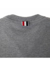 4 Bar Loopback Jersey Sweatshirt Light Grey - THOM BROWNE - BALAAN 9