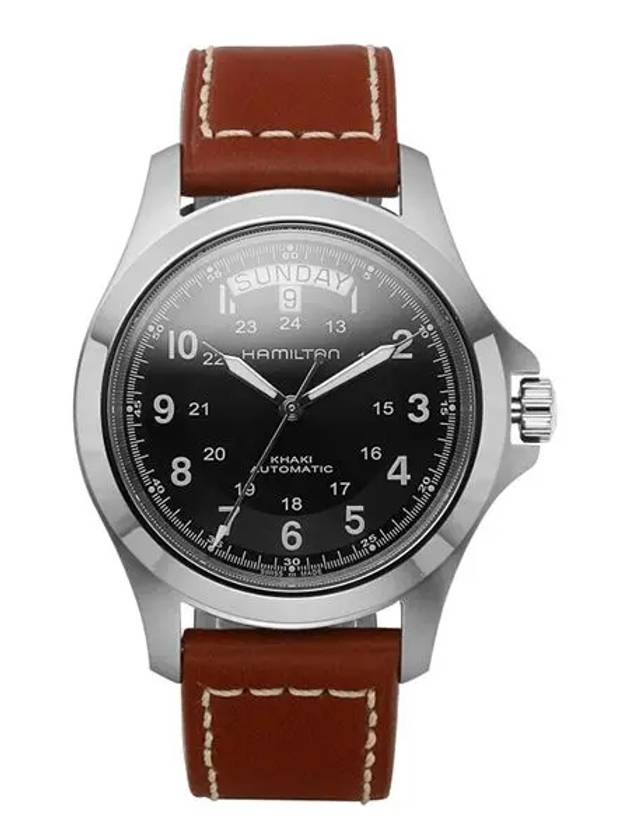 Khaki Field King 40mm Watch Black - HAMILTON - BALAAN 3