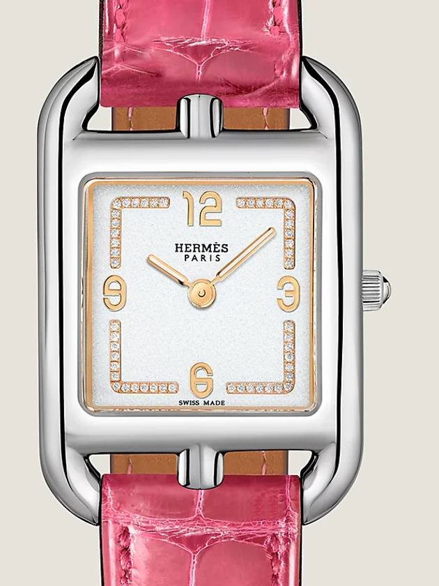 Women s Cape Cod Watch Swift Calfskin Small Size Franvoise Color Gold 31mm W054763WW00 - HERMES - BALAAN 2