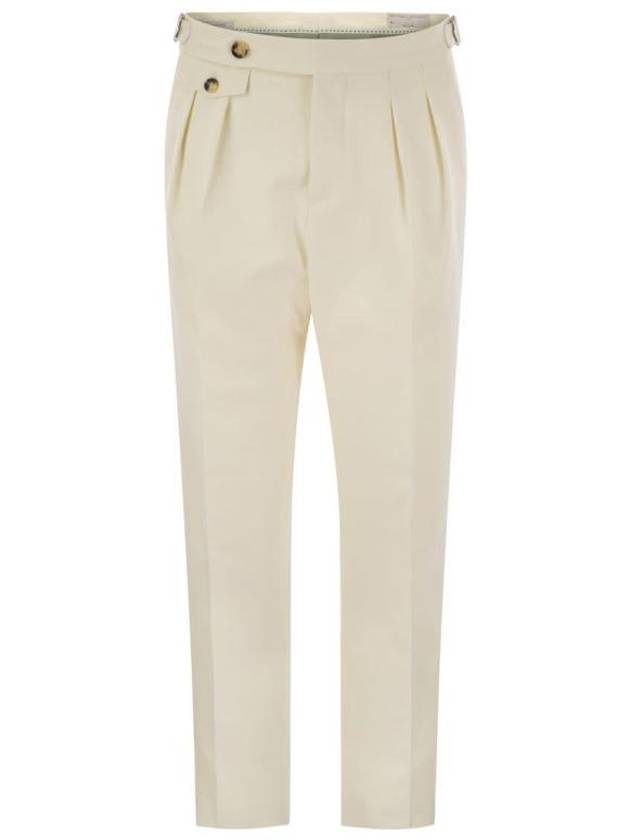 Pants ME262M5030 C7182 Beige - BRUNELLO CUCINELLI - BALAAN 1