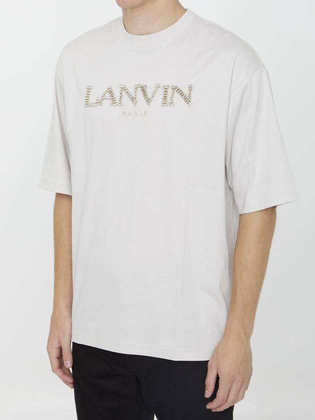 Long Sleeve T-Shirt 3868423 RM TS9026 J029 A23 04 BEIGE - LANVIN - BALAAN 3