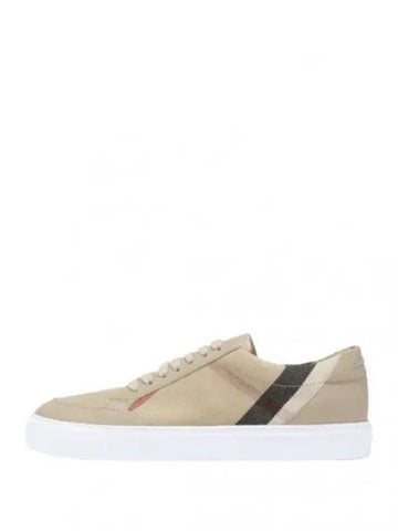 House Check Leather Sneakers Women s - BURBERRY - BALAAN 1