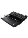 Matelasse Nappa Leather Shoulder Bag Black - MIU MIU - BALAAN 5