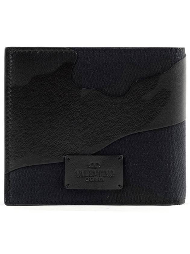 Camouflage Men's Bicycle Wallet MY2P0445TFN Black - VALENTINO - BALAAN 5