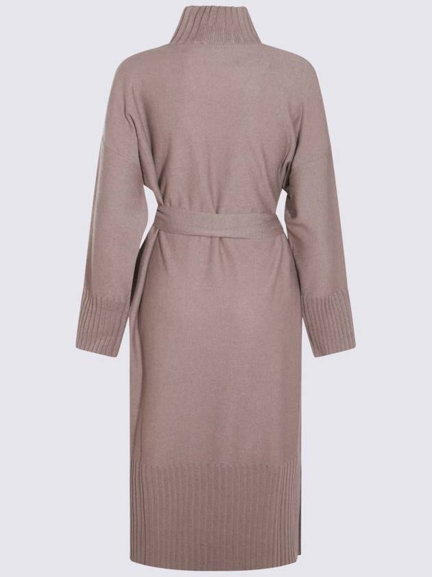 Antonelli Brown Wool Blend Dress - ANTONELLI - BALAAN 2