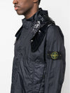 Membrana 3L TC Detachable Hooded Jacket Navy - STONE ISLAND - BALAAN 3