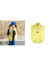 Golf Tennis Block Cut Vest Yellow - AVAVE - BALAAN 3