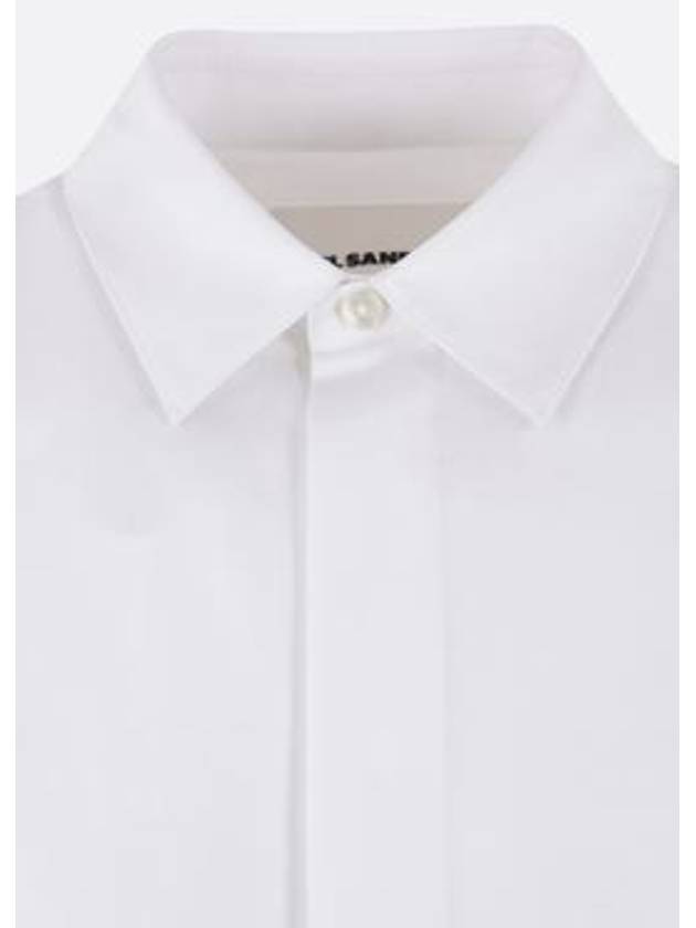 Long Sleeve Poplin Shirt J23DL0005J45001 - JIL SANDER - BALAAN 5