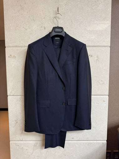 Zegna Sartorial Line Navy Suit 46 C - ERMENEGILDO ZEGNA - BALAAN 1