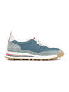 Signature Tech Running Low Top Sneakers Blue - THOM BROWNE - BALAAN 1