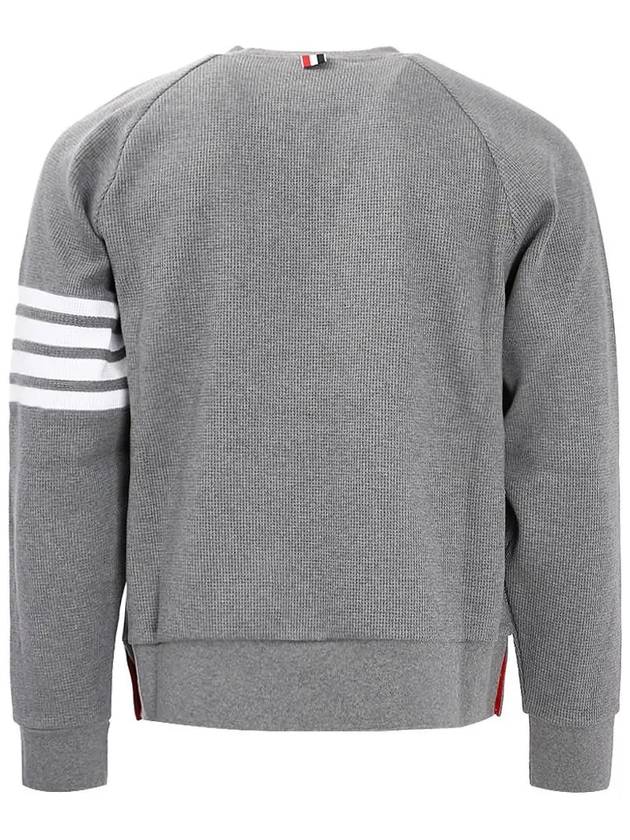 4 Bar Stripe Sweatshirt Grey - THOM BROWNE - BALAAN 3