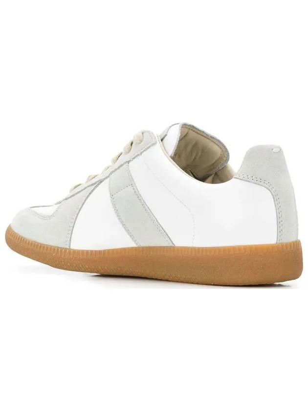 Replica Calfskin Low Top Sneakers White - MAISON MARGIELA - BALAAN 4