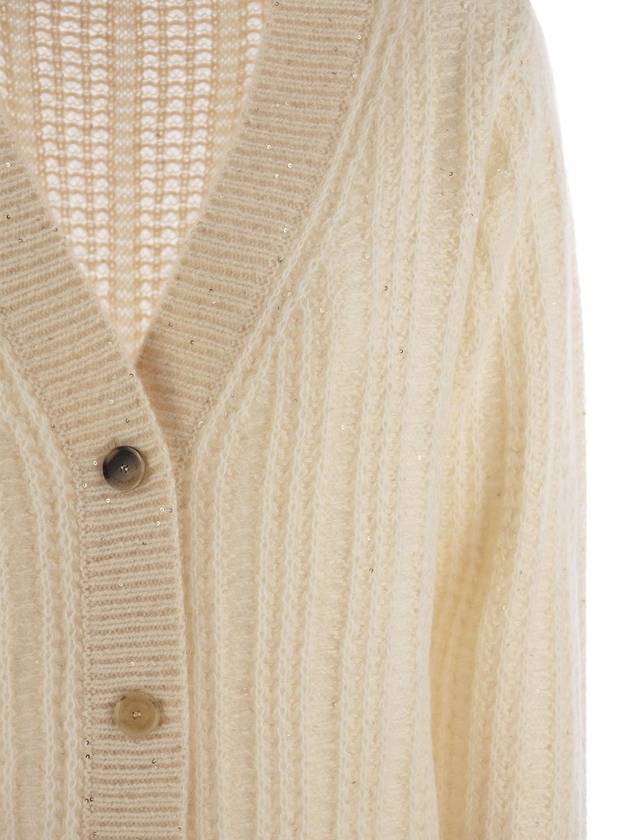 Sweater MAD223F412 H805 VR1 CREAM - FABIANA FILIPPI - BALAAN 5