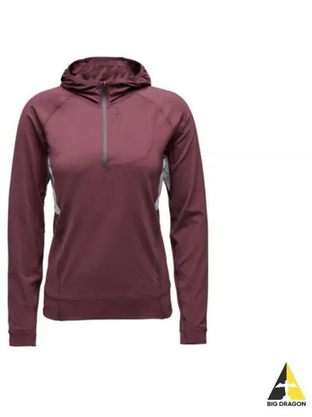 BLACK DIAMOND Alpenglow Pro Hoodie WOMENS Fig OAWAP752094 - BLACKBROWN - BALAAN 1