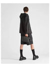 Re-Nylon Hooded Blouson Jacket Black - PRADA - BALAAN 5