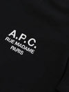 Denise Embroidered Short Sleeve T-shirt Black - A.P.C. - BALAAN 5