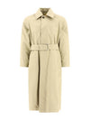 Check Belted Trench Coat Beige - BURBERRY - BALAAN 3