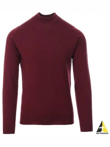 Harcourt Bordeaux turtleneck knit - JOHN SMEDLEY - BALAAN 1