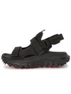 Women's Trailgrip Vela Sandals Black - MONCLER - BALAAN 4