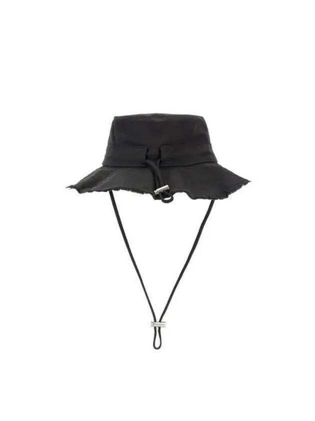 Le Bob Artichaut Bucket Hat Black - JACQUEMUS - BALAAN 5