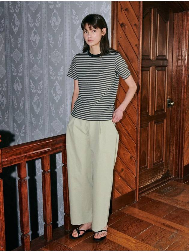 Diagonal Pocket Pants Green - CORCA - BALAAN 2