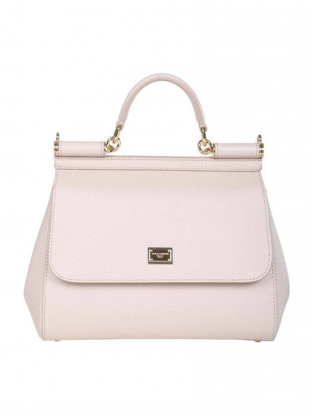 Medium Sicily Tote Bag Pink - DOLCE&GABBANA - BALAAN 1