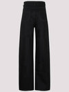 High Waist Curved Jeans Black - LEMAIRE - BALAAN 3